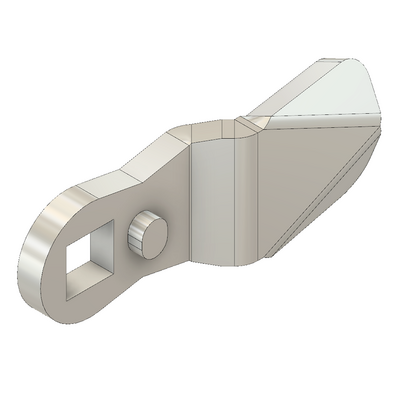 MODULAR SOLUTIONS HANDLE PART&lt;br&gt;CAM LATCH (-5 OFFSET)